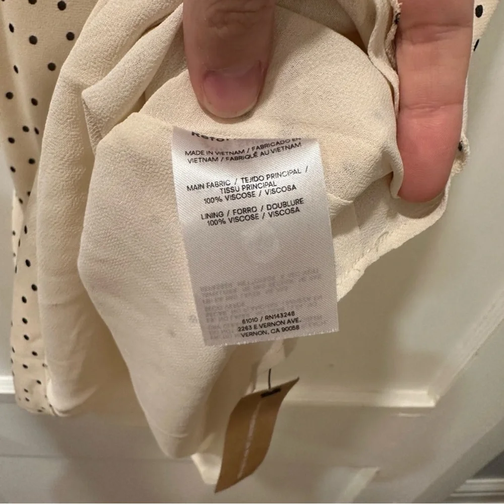 Reformation Iryna dress polka dot - Picture 7 of 7